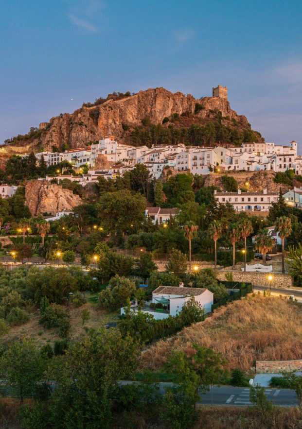 View of one of the typical white villages of Andalusia that we visited during our experience.